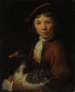 Jacob Gerritsz. Cuyp A Boy with a Goose Spain oil painting artist